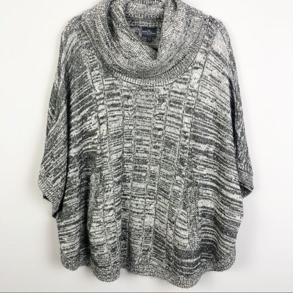 Market & Spruce | Stitch Fix Cilia Poncho Sweater - Picture 4 of 12